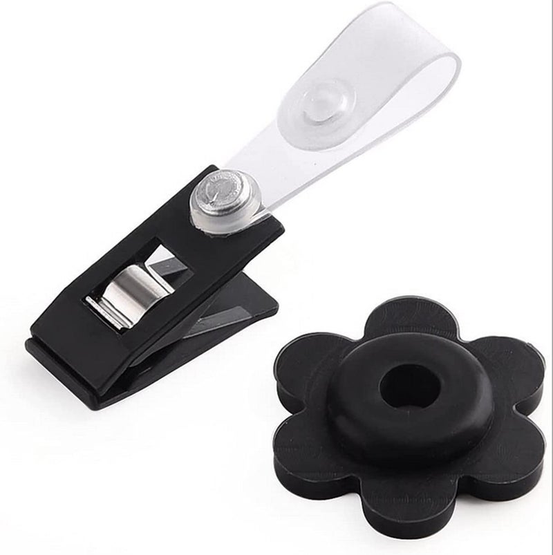 DongAi Garden Flag Rubber Stopper and Adjustable Windproof Garden Flag Clip. Advanced Lawn Flag Stopper and Yard Flag Clip, Pack of 10 - Image 3